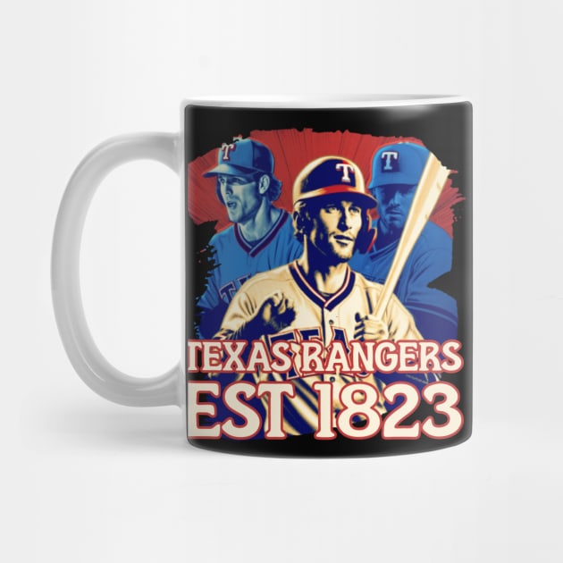 TEXAS RANGERS EST 1823 by Pixy Official